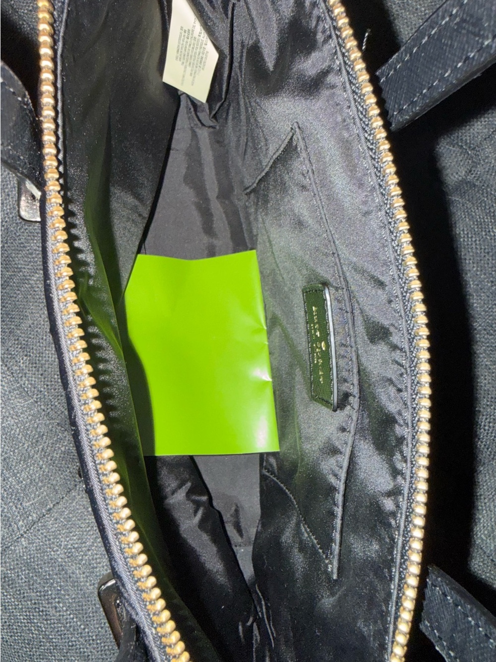 kate spade black top-handle tote - Picture 3 of 6